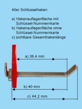 Hakensortiment 40 mm