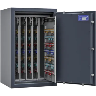 Schlüsseltresor SAFE4KEY-11, Lackierung RAL 7024