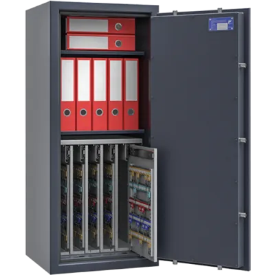 Schlüsseltresor SAFE4KEY-17, Lackierung RAL 7024